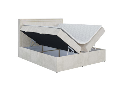 Modernes Bett Polster Design Luxus Doppel Möbel Schlafzimmer Boxspringbett Möbel